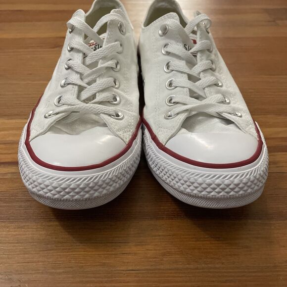 Converse Womens Chuck Taylor All Star Low Optical White Shoes W7652 Size 9 EU 40 - Picture 3 of 11